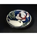 Moorcroft, a small dish, 'Tailwind', No.780/4, circa 2014, diameter 12cm, boxed.