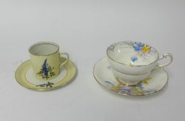 Tea wares including Paragon and Tansware