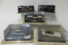 A collection of 007 cars, approx 40.