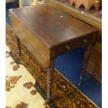 Early Victorian mahogany Pembroke table.