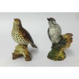 Two Beswick birds including 2420 'Lesser Spotted Woodpecker' (2).