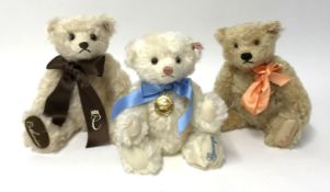 Steiff, The Steiff Royal Baby Bear 'George' No.664113, Catherine No.664175 and The Royal Wedding