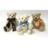 Steiff, The Steiff Royal Baby Bear 'George' No.664113, Catherine No.664175 and The Royal Wedding