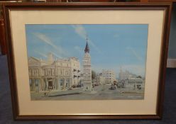 Johne Makin, two prints of Plymouth.