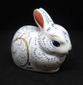 A boxed Royal Crown Derby paperweight, Bunny (exclusively for RCD Collectors Guild 2004).