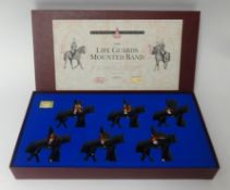 Britains, Britains Soldiers, No.5295 limited edition The Life Guards Mounted Band Set Two No.2499/