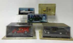 A collection of 007 model cars, approx 44.