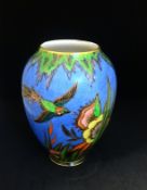 Crown Devon, an art pottery vase, height 13cm.