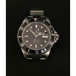 Rolex Submariner, a gents Oyster Perpetual chronometer, stainless steel, Model No.16610, Case No.