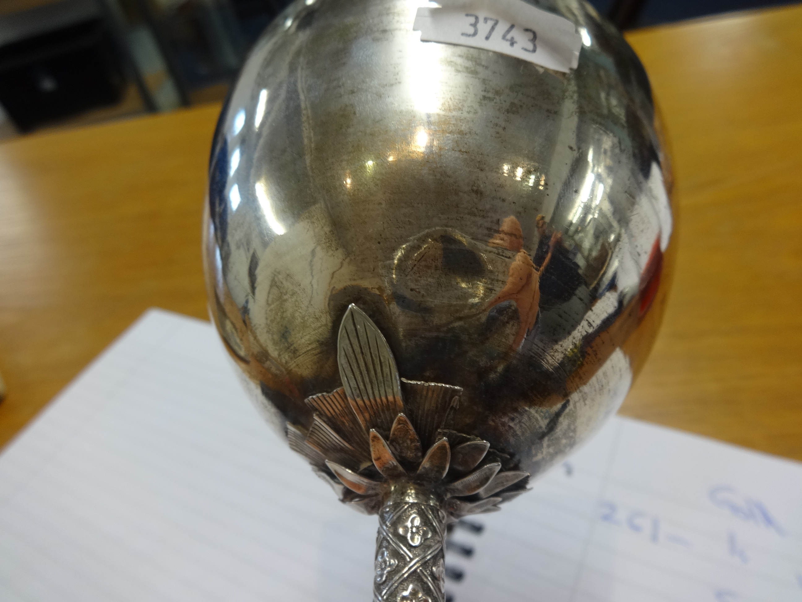 Chinese Export Silver, silver cup inscribed ‘Chefoo Jubilee Regatta, Tuesday 21st June 1887, memento - Image 9 of 14