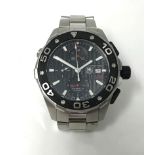 Tag Heuer, Aquaracer, a gents stainless steel 500metre USA edition wristwatch, commemorating USA