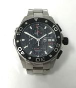 Tag Heuer, Aquaracer, a gents stainless steel 500metre USA edition wristwatch, commemorating USA