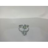 An antique diamond solitaire ring, approx 1.50 carats, finger size M.