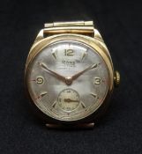 Rone, Sportsmans, a gents vintage 9ct rolled gold wristwatch.
