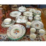 Collection of Copeland Spode Chinese Rose and Korea.