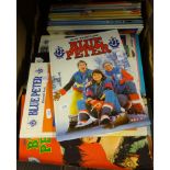 Collection of Blue Peter books