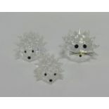 Swarovski Hedgehog, small 7630030000 Hedgehog, small whiskerless 013989 Hedgehog, medium whiskerless