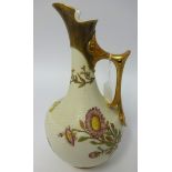 Royal Worcester porcelain jug, model 1028, height 32cm.