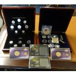 A large collection of Windsor Mint and other commemorative coins,