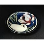 Moorcroft, a small dish, 'Tailwind', No.780/4, circa 2014, diameter 12cm, boxed.