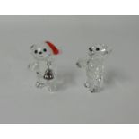 Swarovski Kris Bear, 2013 Santa Edition 5003400 Kris Bear, 2013 A Crystal for You 5034222