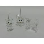 Swarovski Mother Cat 861914 22 Mouse, medium Var 3 010025 Mouse, Replica 183272 Mouse, small Var 2