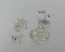 Swarovski Beaver, Mother 866263 Birds’ Nest 013842 Blowfish, Mini 013960 Bonsai 869948