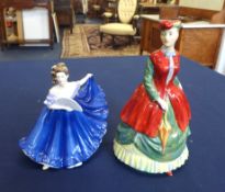 Two Royal Doulton figurines inc 'The Young Miss Nightingale' HN2010 (2)