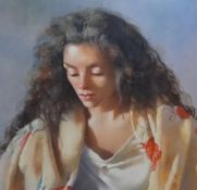Robert Lenkiewicz (1941-2002) 'Study of Anna', signed limited edition print No.13/750 with