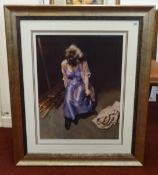 Robert Lenkiewicz (1941-2002), 'Painter with Women, St Antony Theme', signed limited edition print