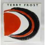 Terry Frost, a book, 'The Life and Work of the Painter', with signed doddle on the first page.