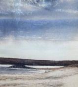 Kurt Jackson, watercolour 'Great Bay, St Martins, Scillies' signed and dated April 91', inscribed to