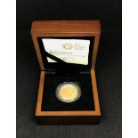 Royal Mint, Britannia, the 2010 UK quarter ounce gold proof coin, approx 8.51gms, with