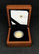 Royal Mint, the 2012 UK sovereign, proof with certificate, cased.