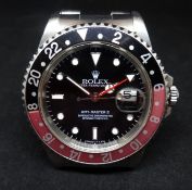 Rolex, a 1997 gents GMT-Master II wristwatch, Model 16710, Case No.U624215.