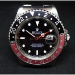 Rolex, a 1997 gents GMT-Master II wristwatch, Model 16710, Case No.U624215.