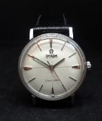 Omega Seamaster a gents stainless steel automatic wristwatch.