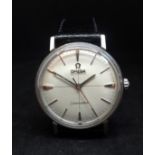 Omega Seamaster a gents stainless steel automatic wristwatch.