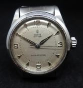 Rolex Tudor , a vintage gents stainless steel Oyster wristwatch with box and outer box.