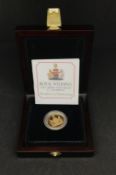 Westminster Mint, Royal Wedding, 2011, Jersey gold proof one pound sovereign with certificate,