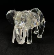 Swarovski Crystal Glass, SCS Annual Edition 1993 'Inspiration Africa, The Elephant', boxed.