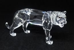 Swarovski Crystal Glass, Tiger, 220470