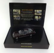 Minichamps model, 'Bentley State Limousine', 2002 Golden Jubilee, boxed.