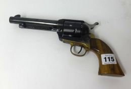 Jaeger replica single action revolver, boxed.