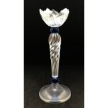 Swarovski Crystal Glass, candle holder, boxed.