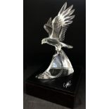 Swarovski Crystal Glass, 'The Eagle', with certificate of authenticity, (damaged), boxed.