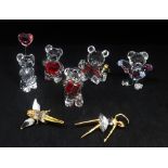 Swarovski Crystal Glass, Kris Bear Celebration 238168, Kris Bear A Gift For You 905788, Kris Bear