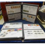 Royal Mail collection of First Day covers in nine albums together with two Malvern cover albums