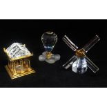 Swarovski Crystal Glass, Crystal Memories Journeys Greek Temple 243446, Crystal Memories Journeys
