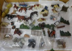 A collection of lead figures in good overall condition mainly by Britain's Ltd also some 'Coco